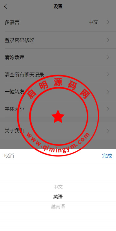 多语言即时通讯系统/语言视频通话/社交聊天系统